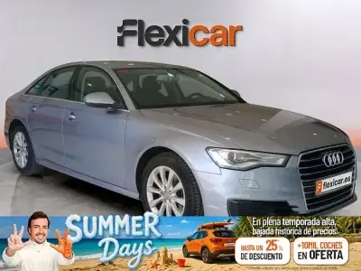 Usado Audi A6 150 CV (110 kW) 2016 Gris Berlina