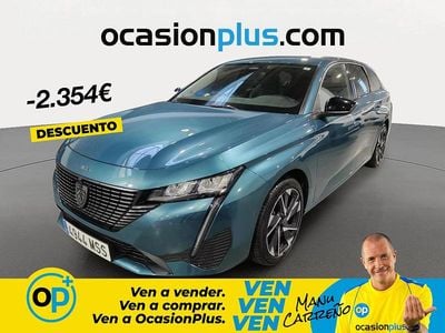 Usado Peugeot 308 Allure 130 CV (95 kW) 2024 Azul Familiar