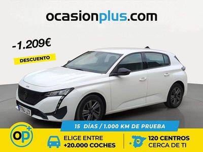 Usado Peugeot 308 Active 130 CV (95 kW) 2022 Blanco Berlina
