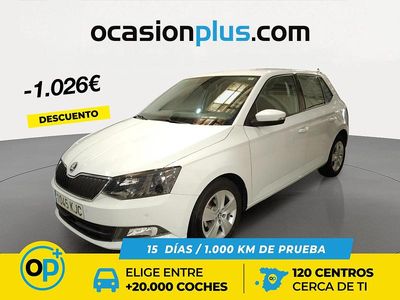 Usado Skoda Fabia 95 CV (69 kW) 2018 Blanco