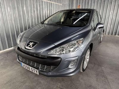 Usado Peugeot 308 Premium 109 CV (80 kW) 2010 Gris Utilitario