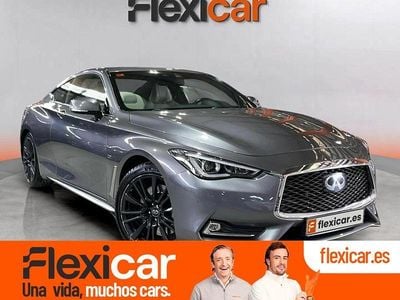Usado Infiniti Q60 Sport Tech 211 CV (155 kW) 2017 Gris Berlina