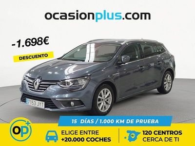 Gris Usado 2017 Renault Mégane GrandTour Zen Familiar | 11.990 € (Un poco caro)