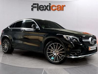 Usado Mercedes GLC220 170 CV (125 kW) 2018 Negro SUV