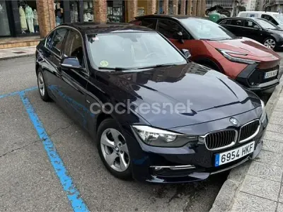 Usado BMW 320 Efficient Dynamics 163 CV (119 kW) 2012 Azul Berlina