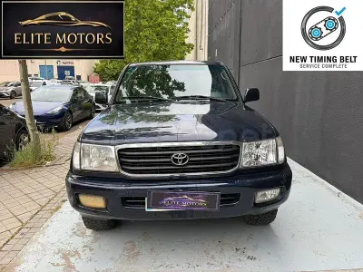 Begagnad Toyota Land Cruiser 204 HK (150 kW) 2001 Blå SUV