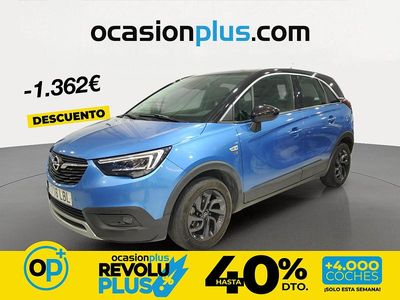 Usado Opel Crossland X Design Edition 102 CV (75 kW) 2019 Azul SUV