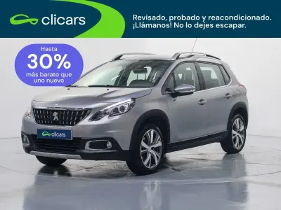 Usado Peugeot 2008 Allure 110 CV (80 kW) 2017 Gris / plata SUV