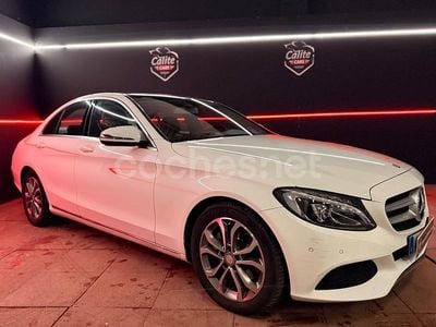 Blanco Usado 2016 Mercedes C200 Avantgarde Berlina | 19.990 € (Precio justo)