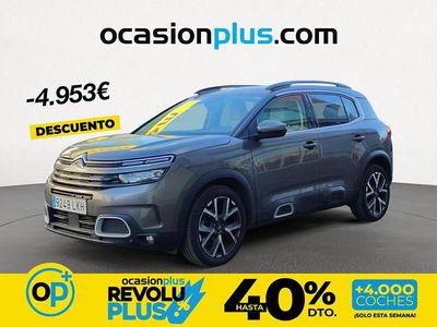 Usado Citroën C5 Aircross Shine 131 CV (96 kW) 2020 Gris SUV
