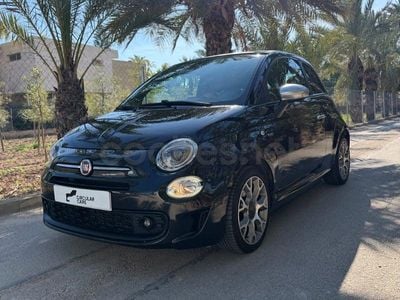 Usado Fiat 500C Sport 70 CV (51 kW) 2021 Negro Descapotable