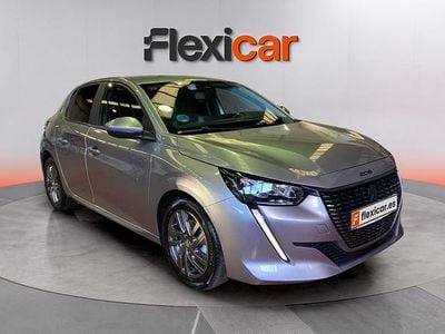 Usado Peugeot 208 Active 102 CV (75 kW) 2021 Gris Utilitario