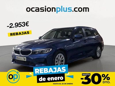 Azul Usado 2021 BMW 318 Familiar | 21.250 € (Precio justo)