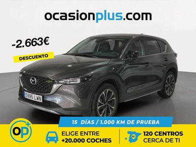 Usado Mazda CX-5 Newground 150 CV (110 kW) 2022 Gris SUV