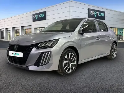 Begagnad Peugeot 208 Active 100 HK (73 kW) 2024 Grå Halvkombi