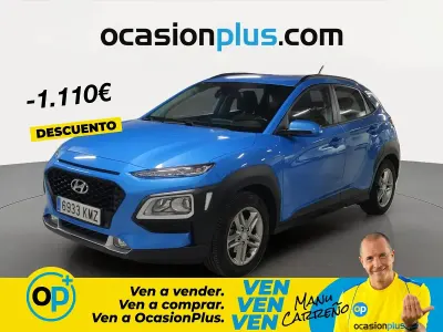 Usado Hyundai Kona 120 CV (88 kW) 2018 Azul SUV