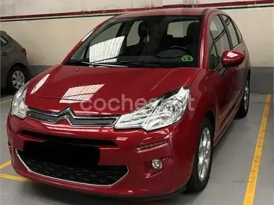 Usado Citroën C3 PureTech 82 CV (60 kW) 2015 Rojo Berlina