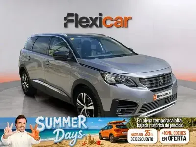 Usado Peugeot 5008 Active 130 CV (95 kW) 2020 Gris SUV