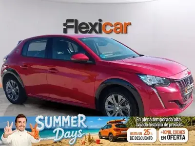 Usado Peugeot e-208 Allure 100 kW (136 CV) 2020 Rojo Utilitario