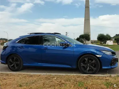 Usado Honda Civic Executive 120 CV (88 kW) 2019 Azul Berlina