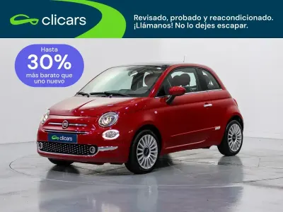Usado Fiat 500 Lounge 69 CV (50 kW) 2016 Rojo Utilitario
