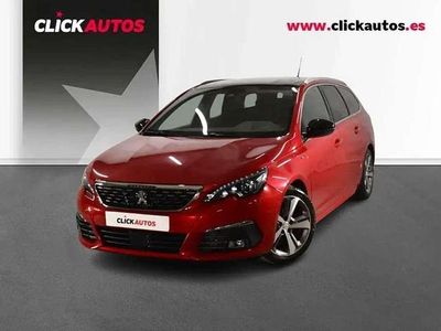 Usado Peugeot 308 GT 131 CV (96 kW) 2021 Rojo Familiar
