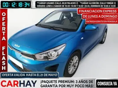 Käytetty Kia Rio 101 HP (74 kW) 2021 Sininen Katumaasturi
