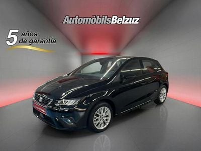 Usado Seat Ibiza FR 116 CV (85 kW) 2024 Negro Utilitario