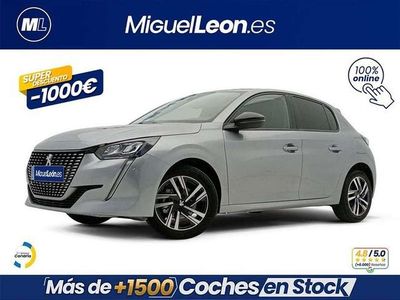 Usado Peugeot 208 Allure 102 CV (75 kW) 2023 Gris Utilitario