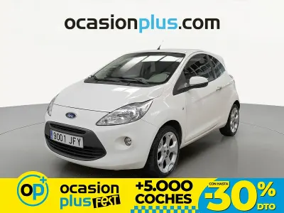 Usado Ford Ka Titanium 69 CV (50 kW) 2015 Blanco Utilitario