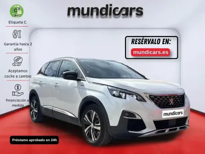 Usado Peugeot 3008 GT-line 131 CV (96 kW) 2018 Blanco SUV