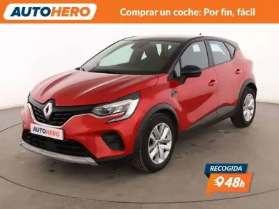 Usado Renault Captur Intens 91 CV (66 kW) 2021 Rojo SUV