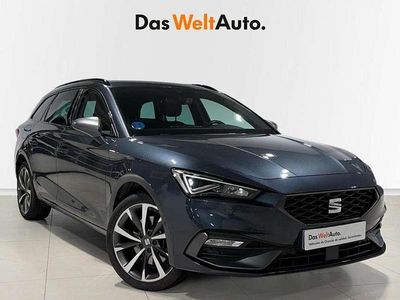 Usado Seat Leon ST FR 204 CV (150 kW) 2021 Gris Familiar