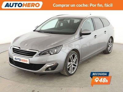 Usado Peugeot 308 SW Allure 130 CV (95 kW) 2016 Gris / plata Familiar