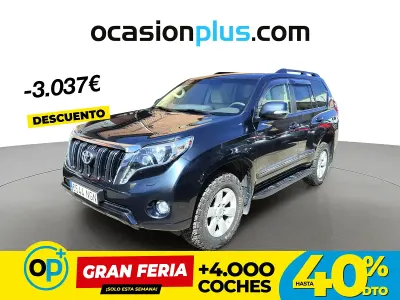 Usado Toyota Land Cruiser 177 CV (130 kW) 2016 Negro Pickup/Camioneta