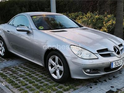 Usado Mercedes SLK200 163 CV (119 kW) 2005 Gris / plata Descapotable