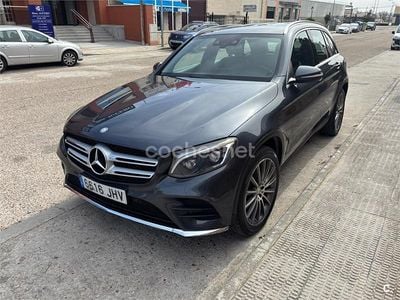 Usado Mercedes GLC220 170 CV (125 kW) 2015 Gris / plata SUV