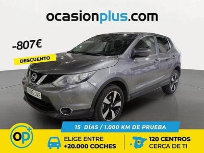 Gris Usado 2016 Nissan Qashqai N-Connecta SUV | 10.093 € (Precio justo)