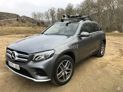 Usado Mercedes GLC350 320 CV (235 kW) 2017 Gris / plata SUV