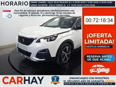 Usado Peugeot 3008 GT-line 225 CV (165 kW) 2020 Blanco SUV