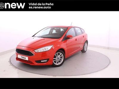 Usado Ford Focus Trend+ 125 CV (91 kW) 2017 Rojo Utilitario