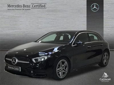 Negro Usado 2020 Mercedes A180 AMG line Berlina | 24.900 € (Precio justo)