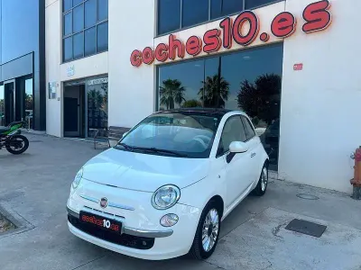 Usado Fiat 500 Lounge 69 CV (50 kW) 2015 Beige Berlina