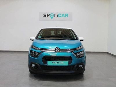Usado Citroën C3 Feel 83 CV (61 kW) 2022 Azul Utilitario