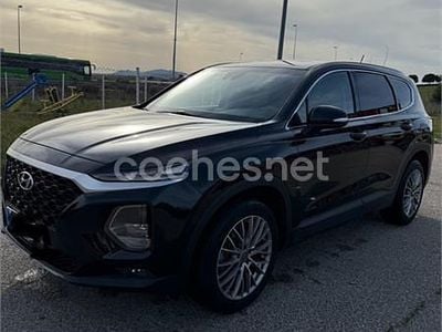 Usado Hyundai Santa Fe 150 CV (110 kW) 2019 Negro SUV