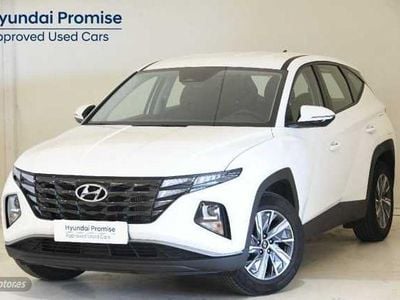 Atlas white Usado 2024 Hyundai Tucson SUV | 23.990 € (Precio justo)