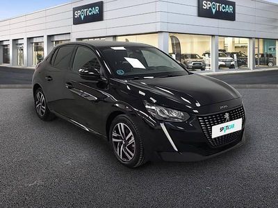 Usado Peugeot 208 Allure 101 CV (74 kW) 2022 Negro Utilitario