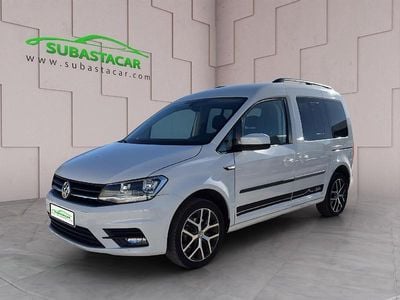 Usado VW Caddy 102 CV (75 kW) 2019 Blanco Monovolumen