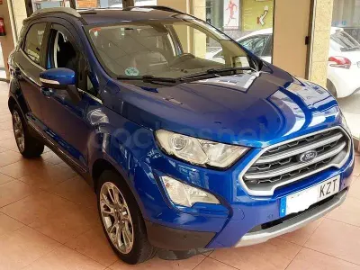 Usado Ford Ecosport Titanium 100 CV (73 kW) 2019 Azul SUV