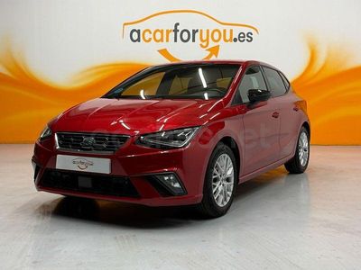 Usado Seat Ibiza FR 110 CV (80 kW) 2022 Rojo Berlina